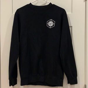 CROOKS & CASTLES BLACK CREWNECK